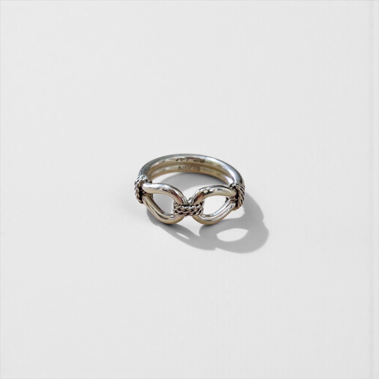 STEVE ARVISO ナバホ族 インディアンジュエリー 指輪 リング 24号 SILVER 925 馬具 Horse Whisperer ホースウィスパラー