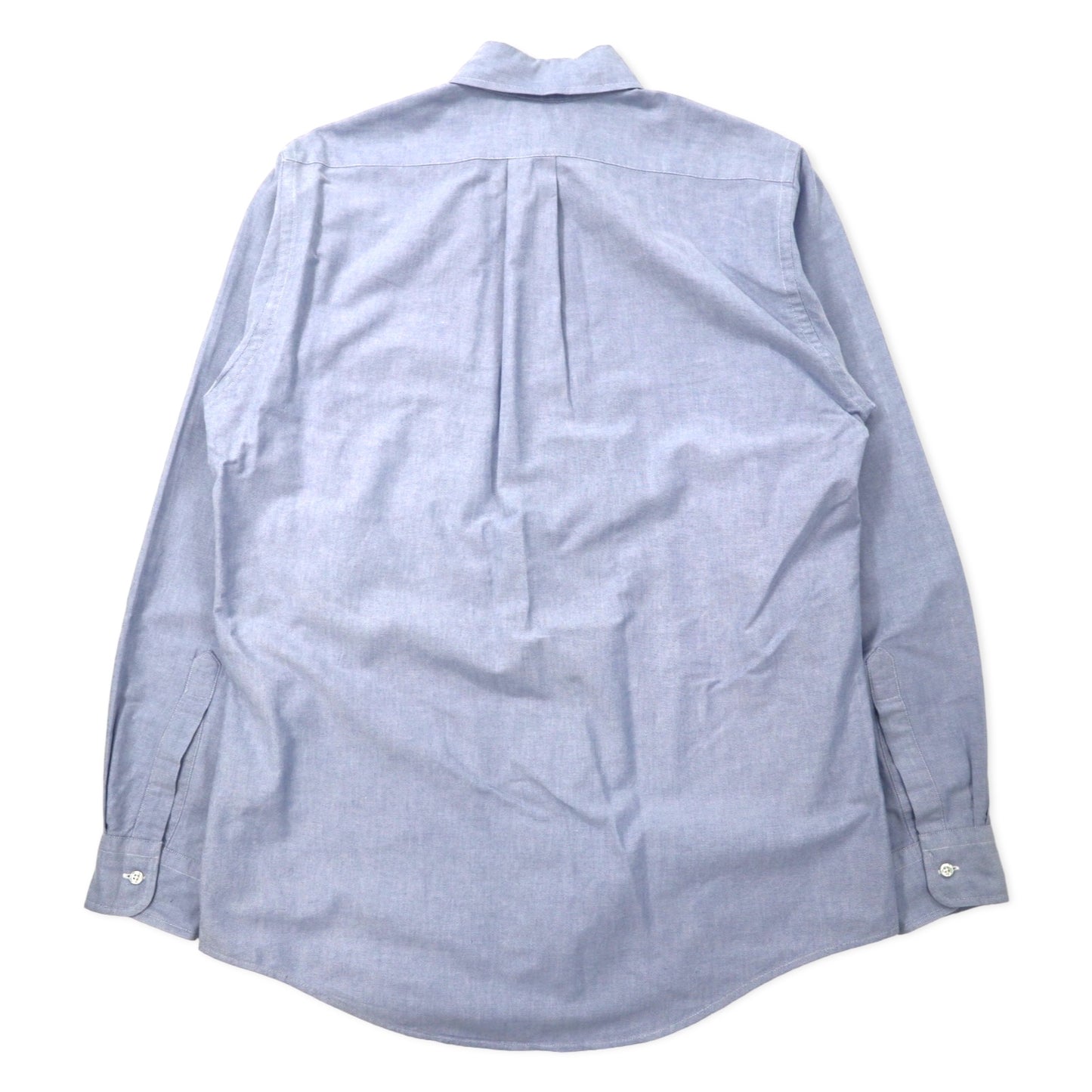 L.L.Bean 90年代 オックスフォード ボタンダウンシャツ 15.5-35 ブルー コットン コスタリカ製