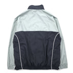 Reebok 00s Track Jacket Jersey XL Grey Mesh Liner One Point Logo