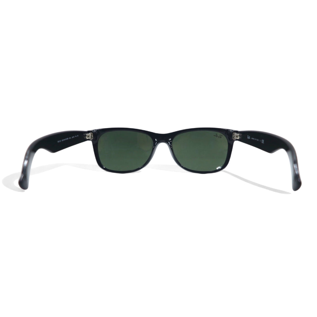 Ray-Ban Made in Italy New Wayfarer Sunglasses Wellington Black 901L 55◻︎18 145 3N NEW WAYFARER RB2132