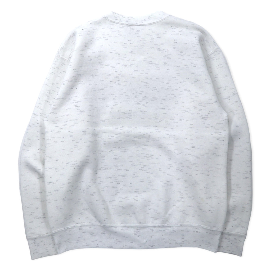 ONEITA USA Made 90s Embroidered Sweatshirt XL White Cotton Hilton Head ISLAND Big Size