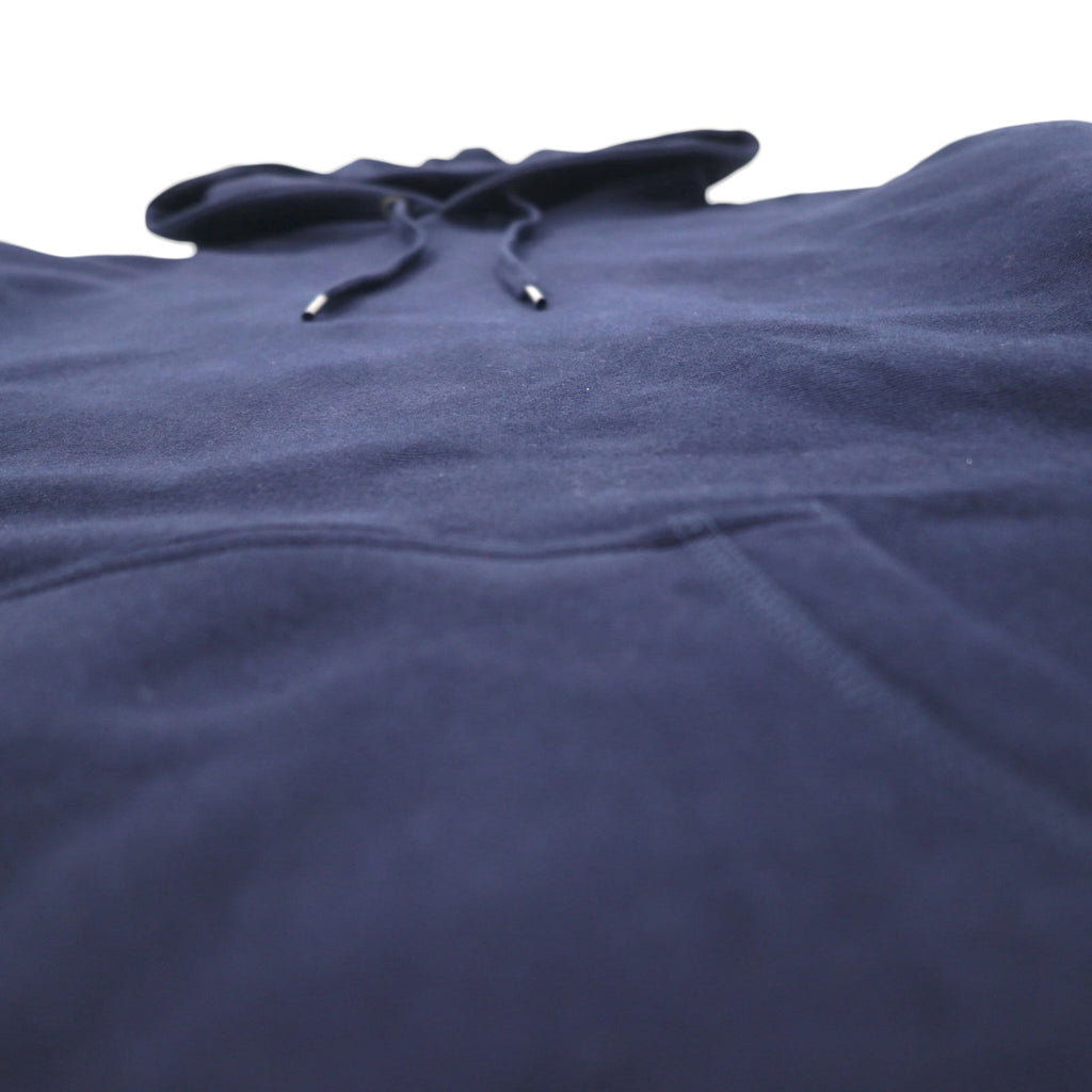 INDEPENDENT TRADING COMPANY リバースウィーブ ヘビーウェイト プルオーバーパーカー XL ネイビー コットン IND5000PC 13.5onz クロスグレイン製法