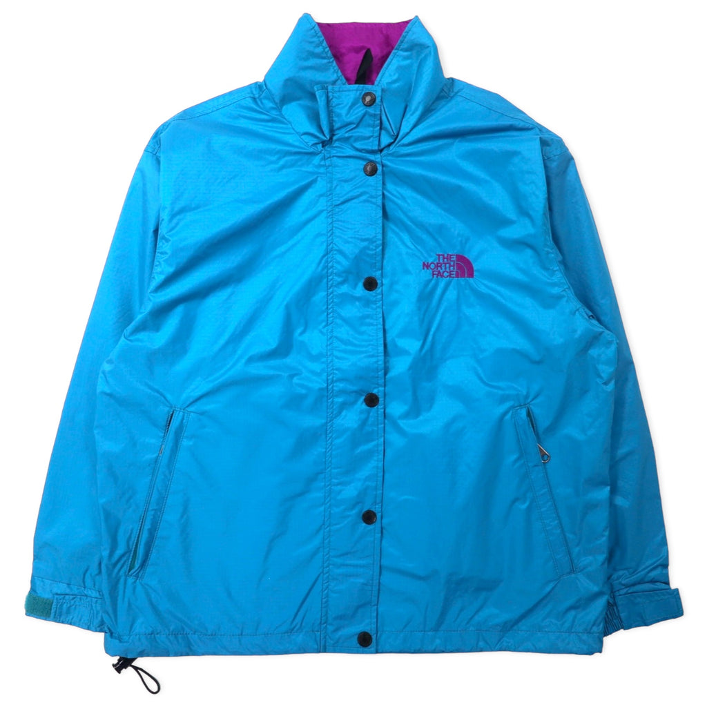 日本然リトテ-古着オンライン-THE NORTH FACE ナイロンジャケット M ブルー 撥水 メッシュライナー 透湿 NPW-2246 日本製-THE NORTH FACE Windbreaker M Blue Water-repellent mesh liner moisture permeable NPW-2246 Japan MADE