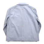 NIKE 00年代 ワークジャケット ジップアップジャケット L ブルー コットン 未使用品