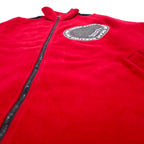 90s INFINITY SPORT Sweat Set Up Jersey FREE Red Cotton Drawcord