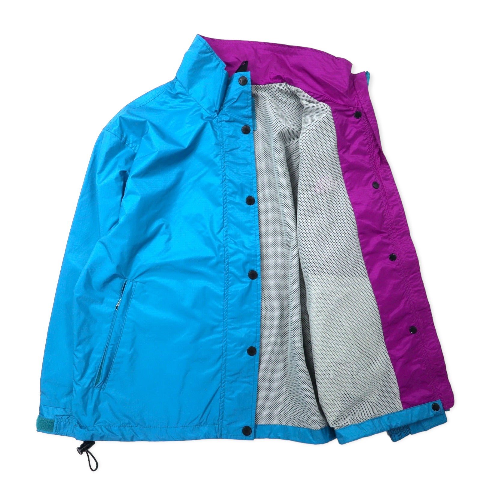 THE NORTH FACE ナイロンジャケット M ブルー 撥水 メッシュライナー 透湿 NPW-2246 日本製