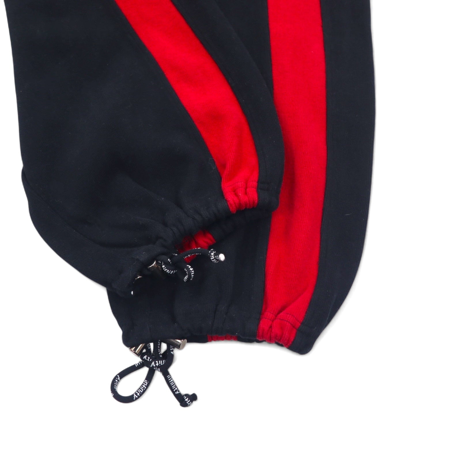 90s INFINITY SPORT Sweat Set Up Jersey FREE Red Cotton Drawcord