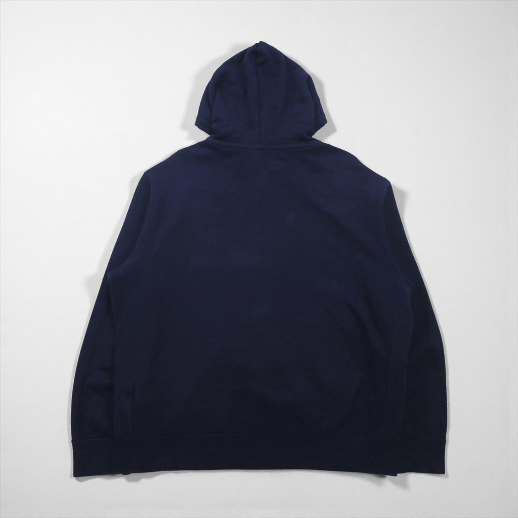 Polo Ralph Lauren リバースウィーブ ジップパーカー 2XL ネイビー スモールポニー刺繡 ビッグサイズ