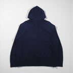 Polo Ralph Lauren リバースウィーブ ジップパーカー 2XL ネイビー スモールポニー刺繡 ビッグサイズ