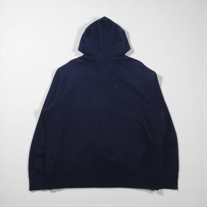 Polo Ralph Lauren リバースウィーブ ジップパーカー 2XL ネイビー スモールポニー刺繡 ビッグサイズ