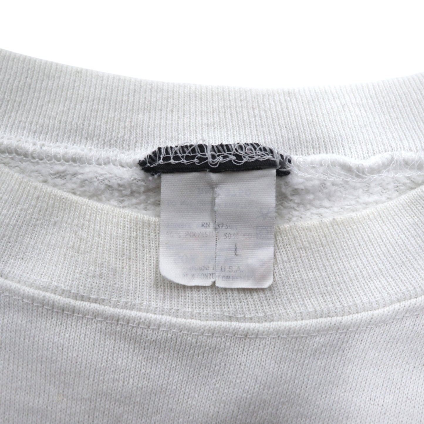 Vintage 90s USA Made Sweatshirt NBA CHICAGO BULLS 90s USA Made Print Sweatshirt L White Chicago Bulls