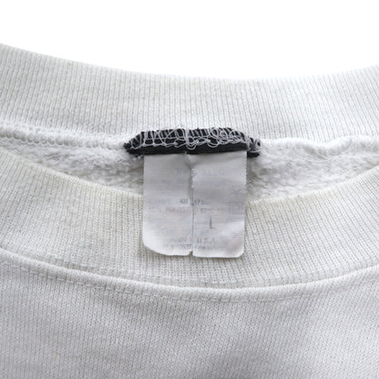 Vintage 90s USA Made Sweatshirt NBA CHICAGO BULLS 90s USA Made Print Sweatshirt L White Chicago Bulls