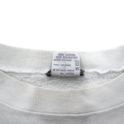 Vintage 90s USA Made Sweatshirt NBA CHICAGO BULLS 90s USA Made Print Sweatshirt L White Chicago Bulls