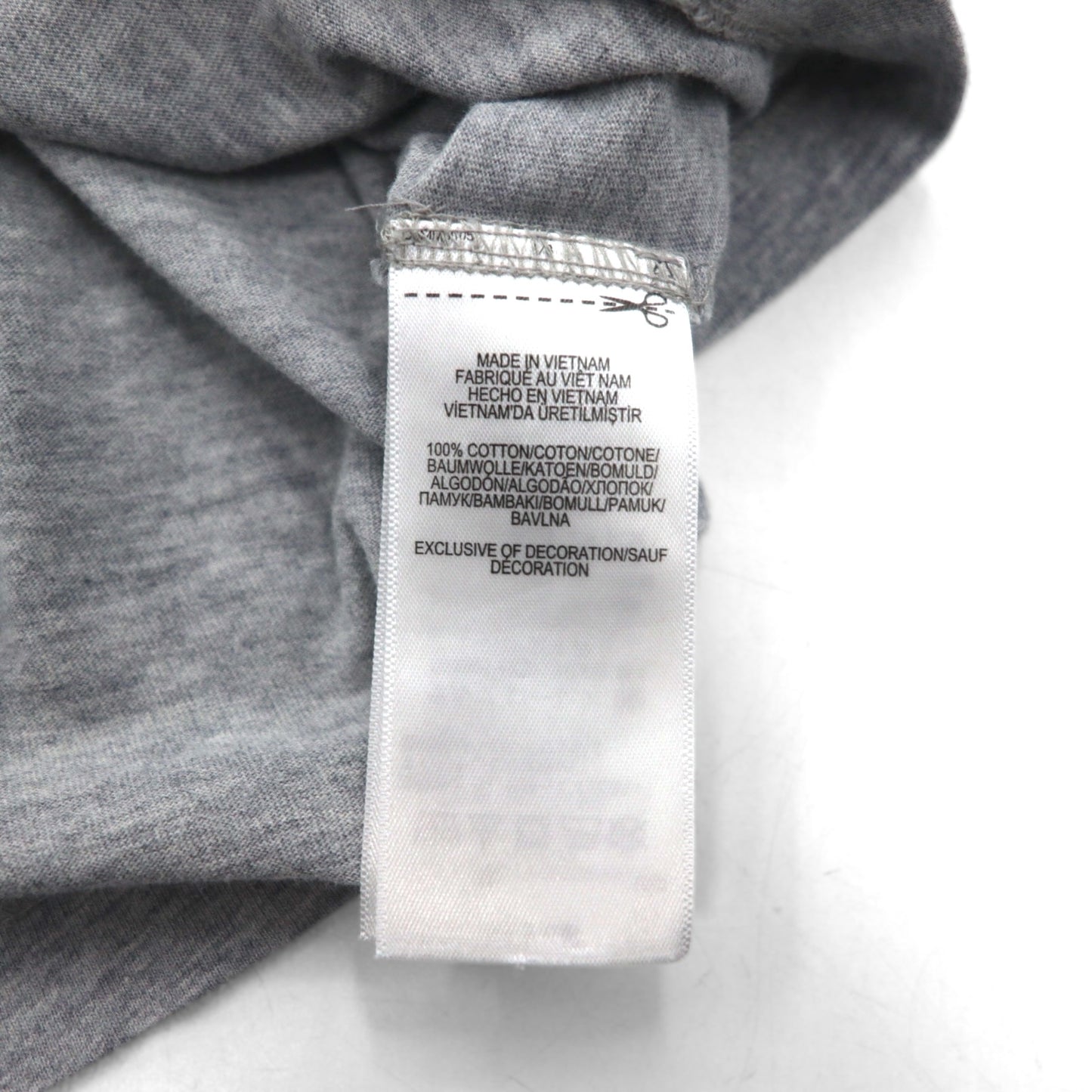 POLO RALPH LAUREN Logo Embroidered T-Shirt, Medium, Gray, Cotton, Stars and Stripes, USA, Small Pony Embroidery