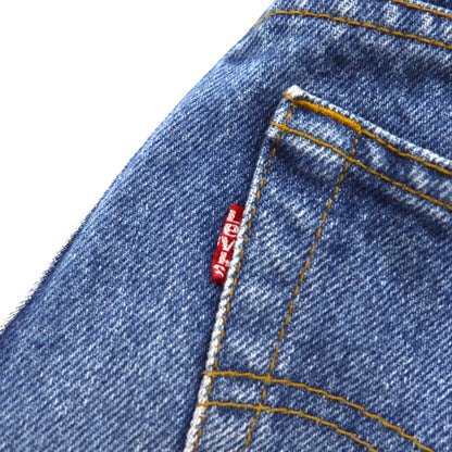 Levi's 90年代 USA製 501 デニムパンツ ジーンズ L インディゴ 501-0658 ボタンフライ