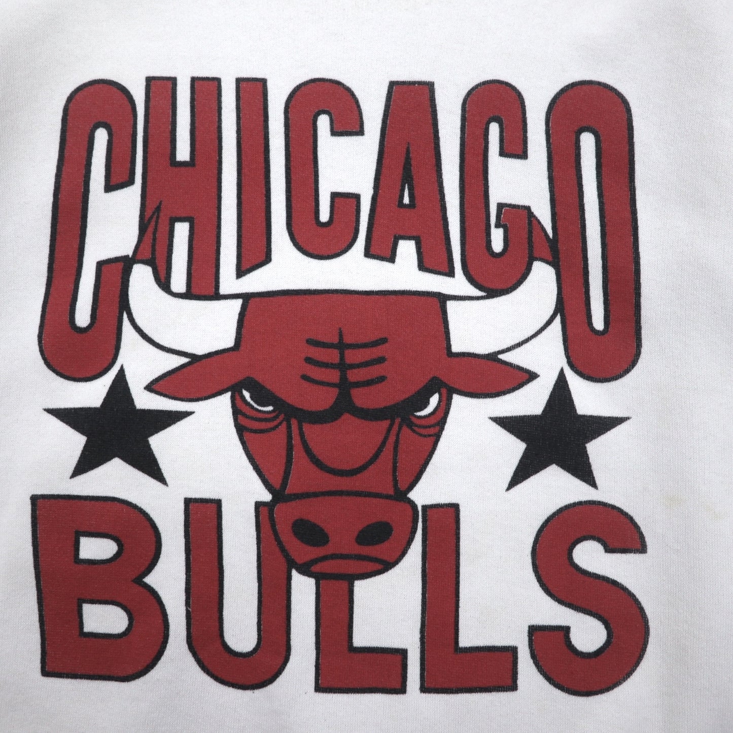 Vintage 90s USA Made Sweatshirt NBA CHICAGO BULLS 90s USA Made Print Sweatshirt L White Chicago Bulls