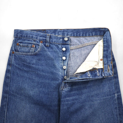 Levi's 90年代 USA製 501 デニムパンツ ジーンズ L インディゴ 501-0658 ボタンフライ
