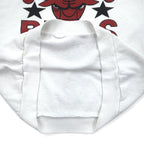 Vintage 90s USA Made Sweatshirt NBA CHICAGO BULLS 90s USA Made Print Sweatshirt L White Chicago Bulls