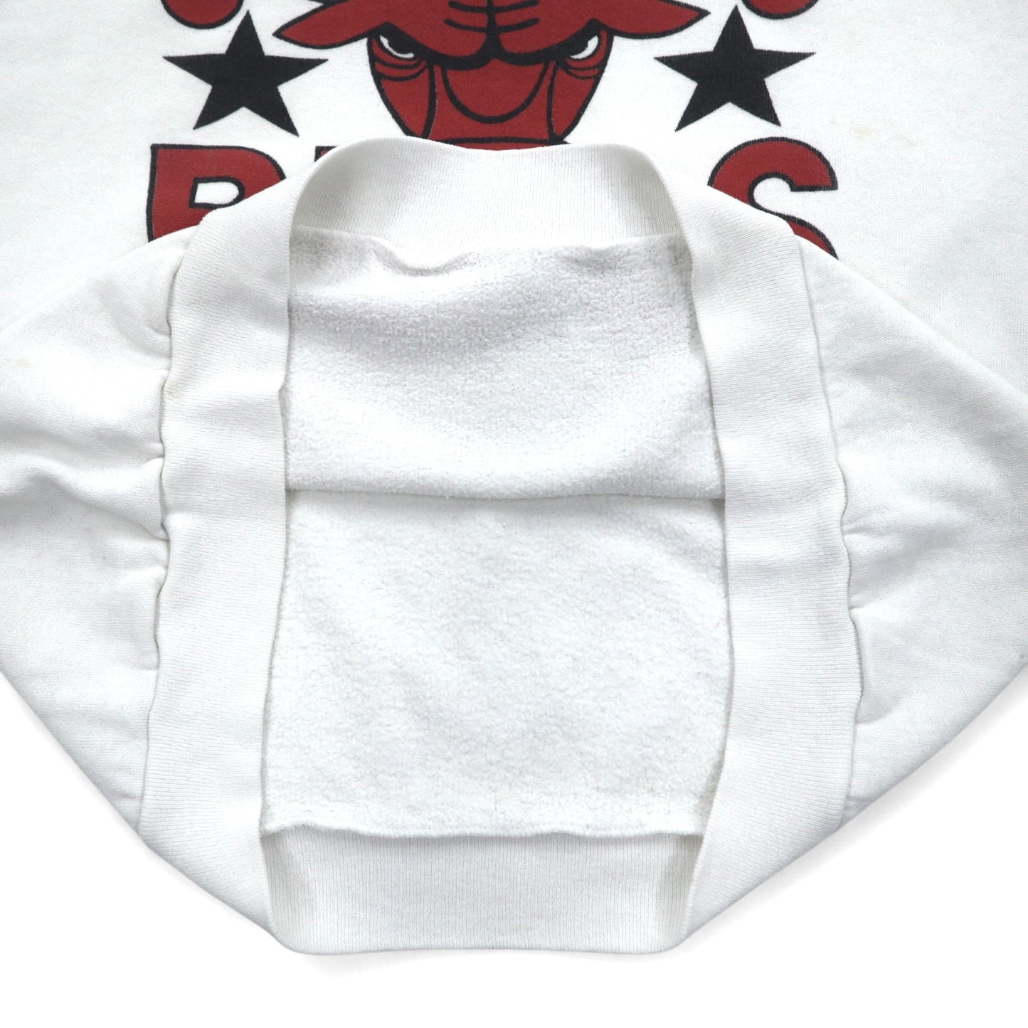 Vintage 90s USA Made Sweatshirt NBA CHICAGO BULLS 90s USA Made Print Sweatshirt L White Chicago Bulls