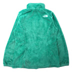 THE NORTH FACE Sherpa Fleece Jacket L Green Polyester Logo Embroidery