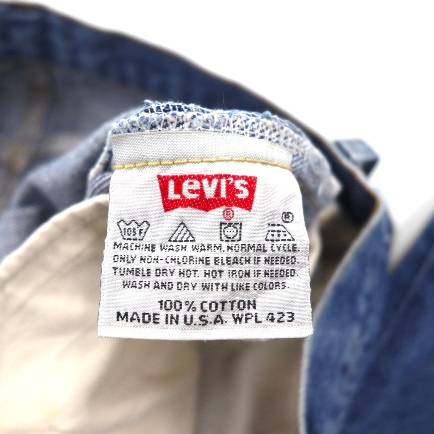 Levi's 90年代 USA製 501 デニムパンツ ジーンズ L インディゴ 501-0658 ボタンフライ