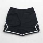 JORDAN BRAND ( NIKE ) ダイヤモンド メッシュ ショートパンツ ハーフパンツ L ブラック ゲームパンツ DM1367-010