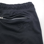 JORDAN BRAND ( NIKE ) ダイヤモンド メッシュ ショートパンツ ハーフパンツ L ブラック ゲームパンツ DM1367-010