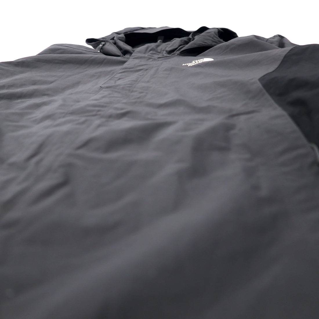 THE NORTH FACE Mountain Parka L Gray Nylon HYVENT Waterproof Breathable Zip-in-Zip Double Zip US Design