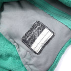 THE NORTH FACE Sherpa Fleece Jacket L Green Polyester Logo Embroidery