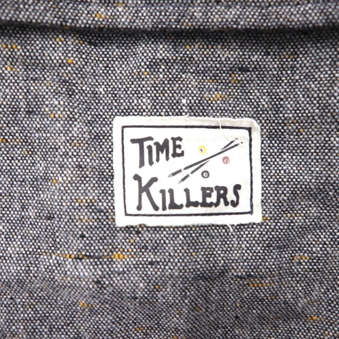 GANGSTERVILLE Made in Japan Zip-Up Harrington Jacket, Size Small, TIME KILLERS Embroidery, GSV-19-AW-16