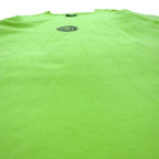 stussy シャネルロゴ プリント Tシャツ S グリーン コットン