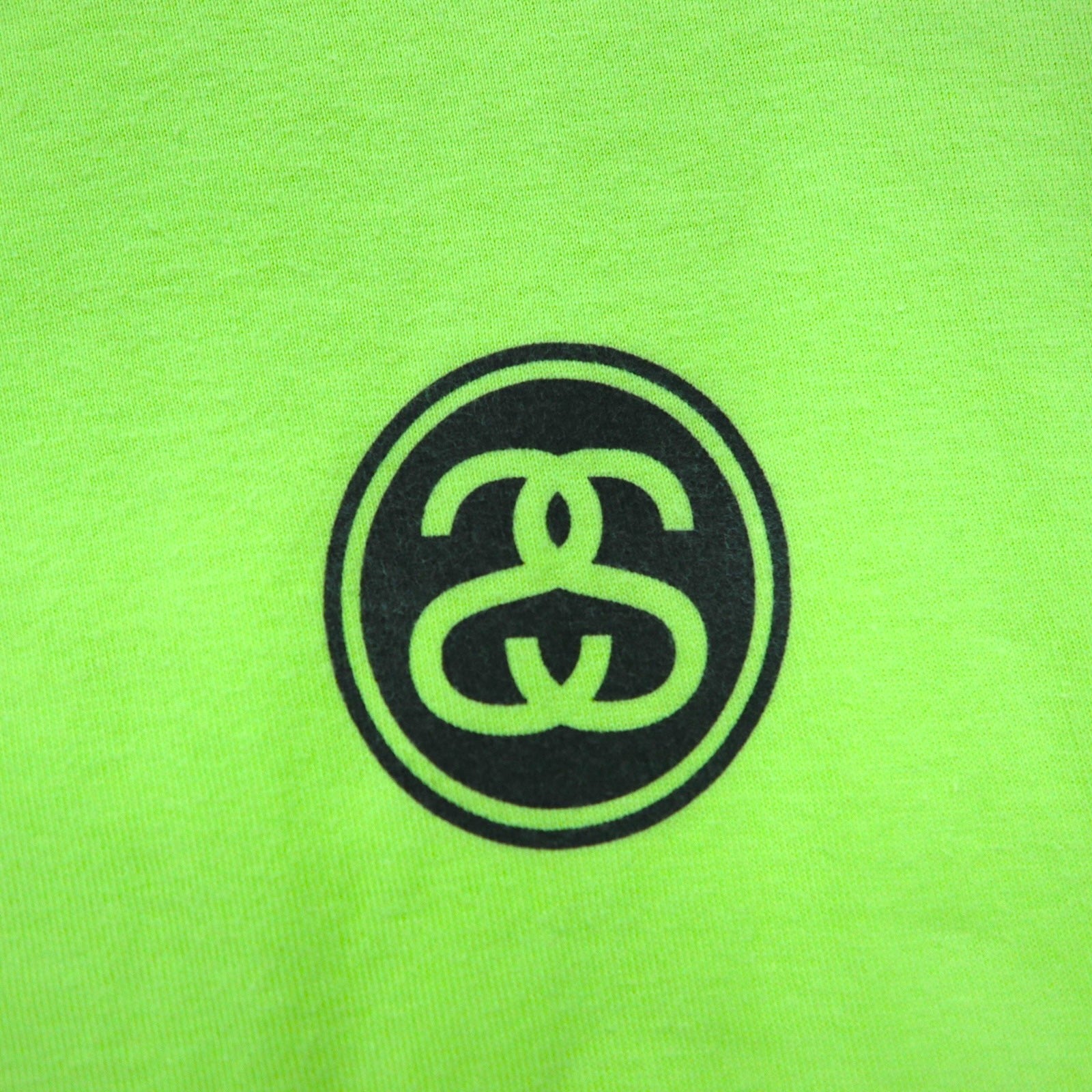Stussy グリーン Tシャツ　old シャネルロゴ Stussy グリーン Tシャツ old シャネルロゴ 80s USA】OLD STUSSY Tee