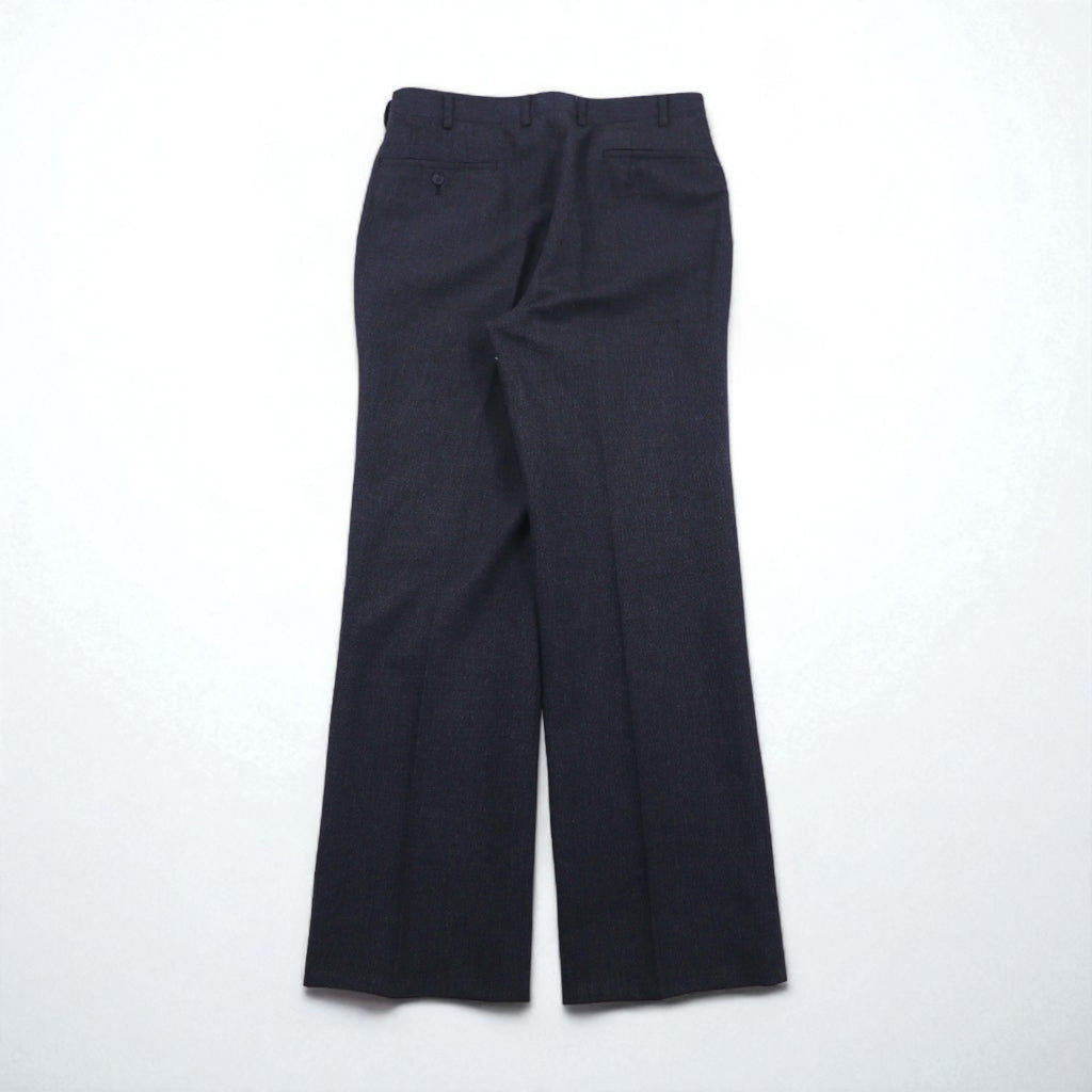 80s Japan Vintage 2-Piece Suit Miyukilan 80s Japanese Made Suit Set, Size M, Navy Wool