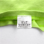 stussy シャネルロゴ プリント Tシャツ S グリーン コットン