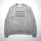 Champion Reverse Weave Sweatshirt, Size XL, Print, Blue Single Tag, Reissue by THOMAS DANCE STUDIO