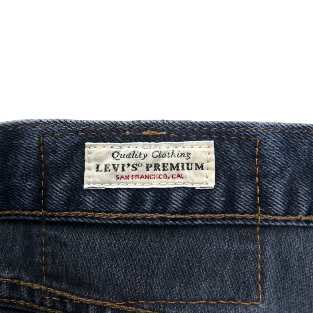 LEVI'S PREMIUM Big E 501 Denim Pants Size 36 Grey Cotton Button Fly Leather Patch 501-3140 Made in Poland