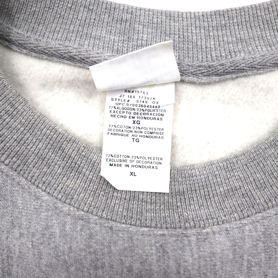 Champion Reverse Weave Sweatshirt, Size XL, Print, Blue Single Tag, Reissue by THOMAS DANCE STUDIO