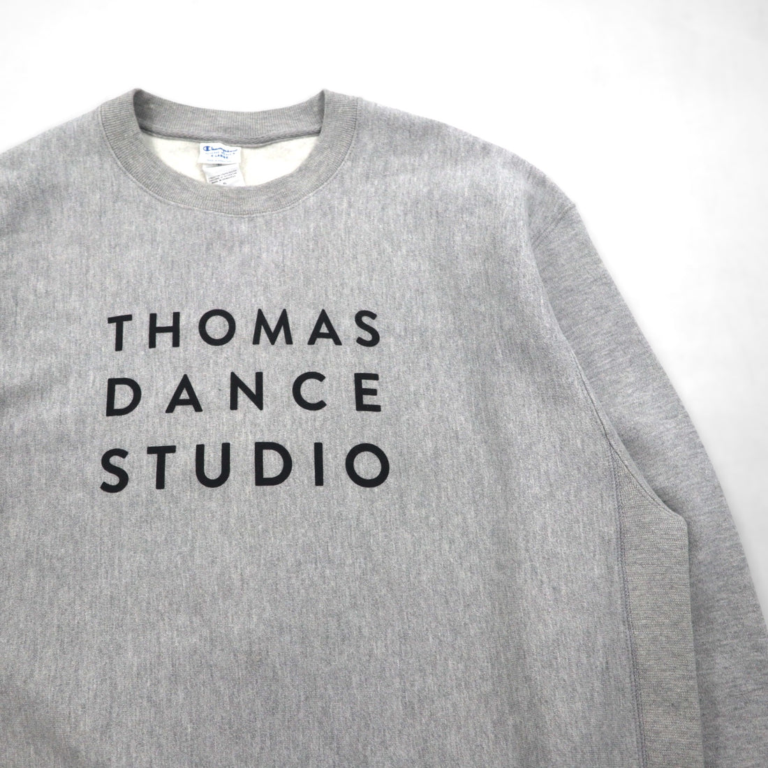 Champion Reverse Weave Sweatshirt, Size XL, Print, Blue Single Tag, Reissue by THOMAS DANCE STUDIO