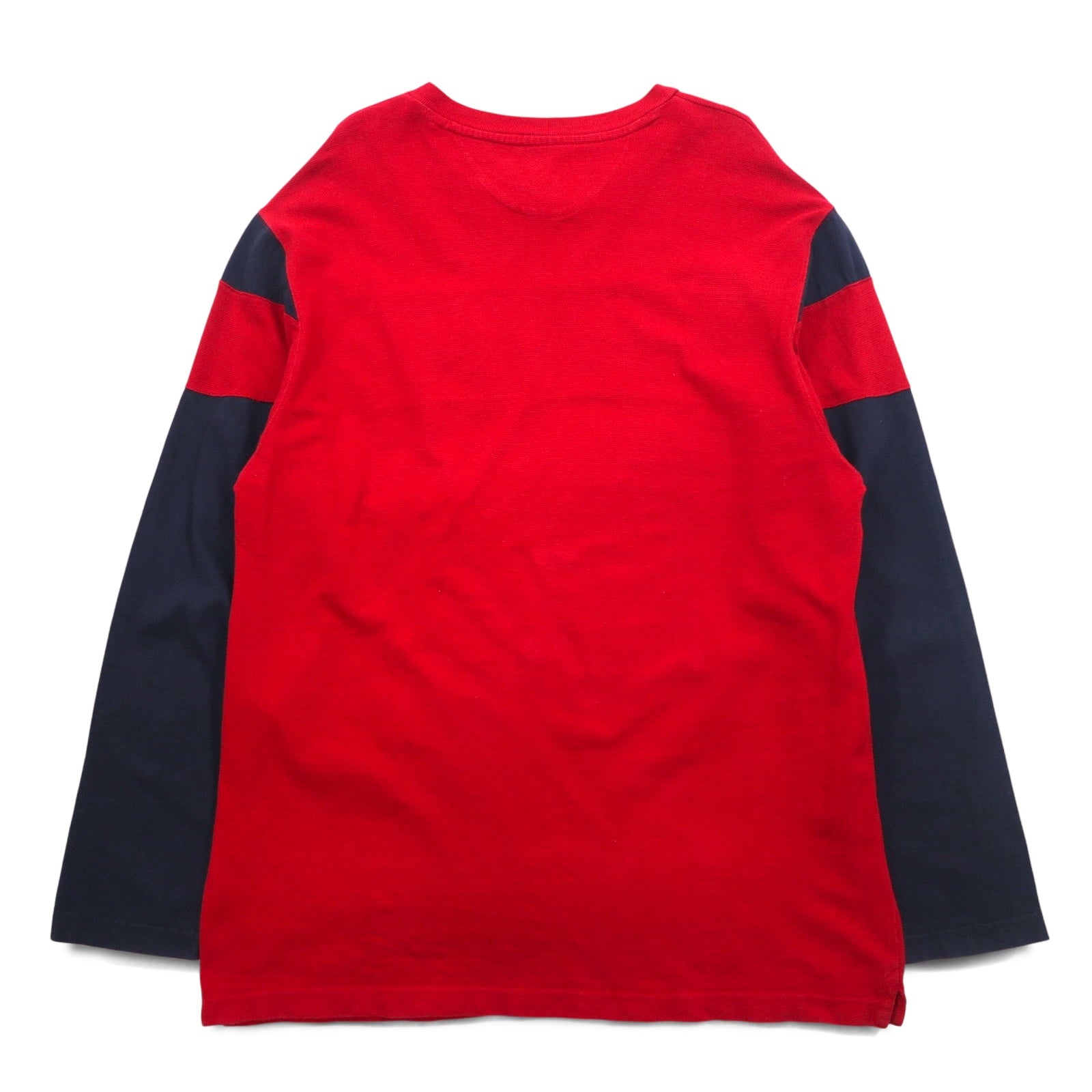 CHAPS RALPH LAUREN 90s Long Sleeve T-Shirt, Long T, L, Red, One