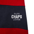 CHAPS RALPH LAUREN 90s Long Sleeve T-Shirt, Red, One Point Logo Embroidery