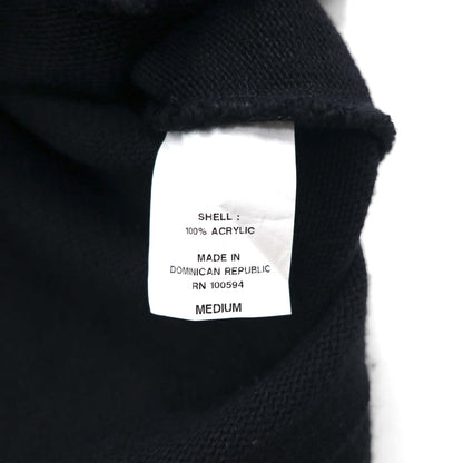 NEFF Vintage Letterman Cardigan, Size M, Black, with Patch Pockets