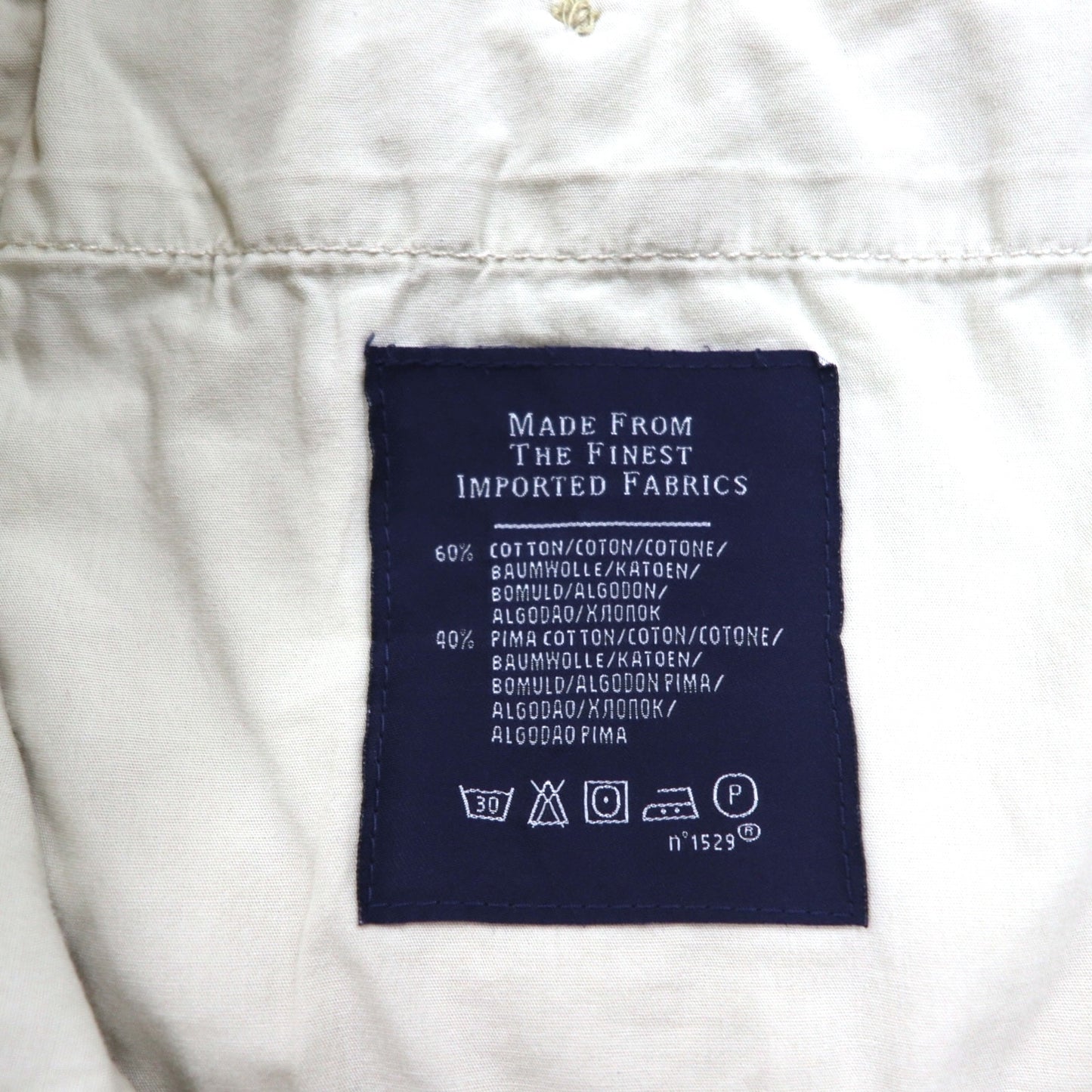 POLO RALPH LAUREN ポロチノ ショートパンツ ハーフパンツ M ベージュ コットン