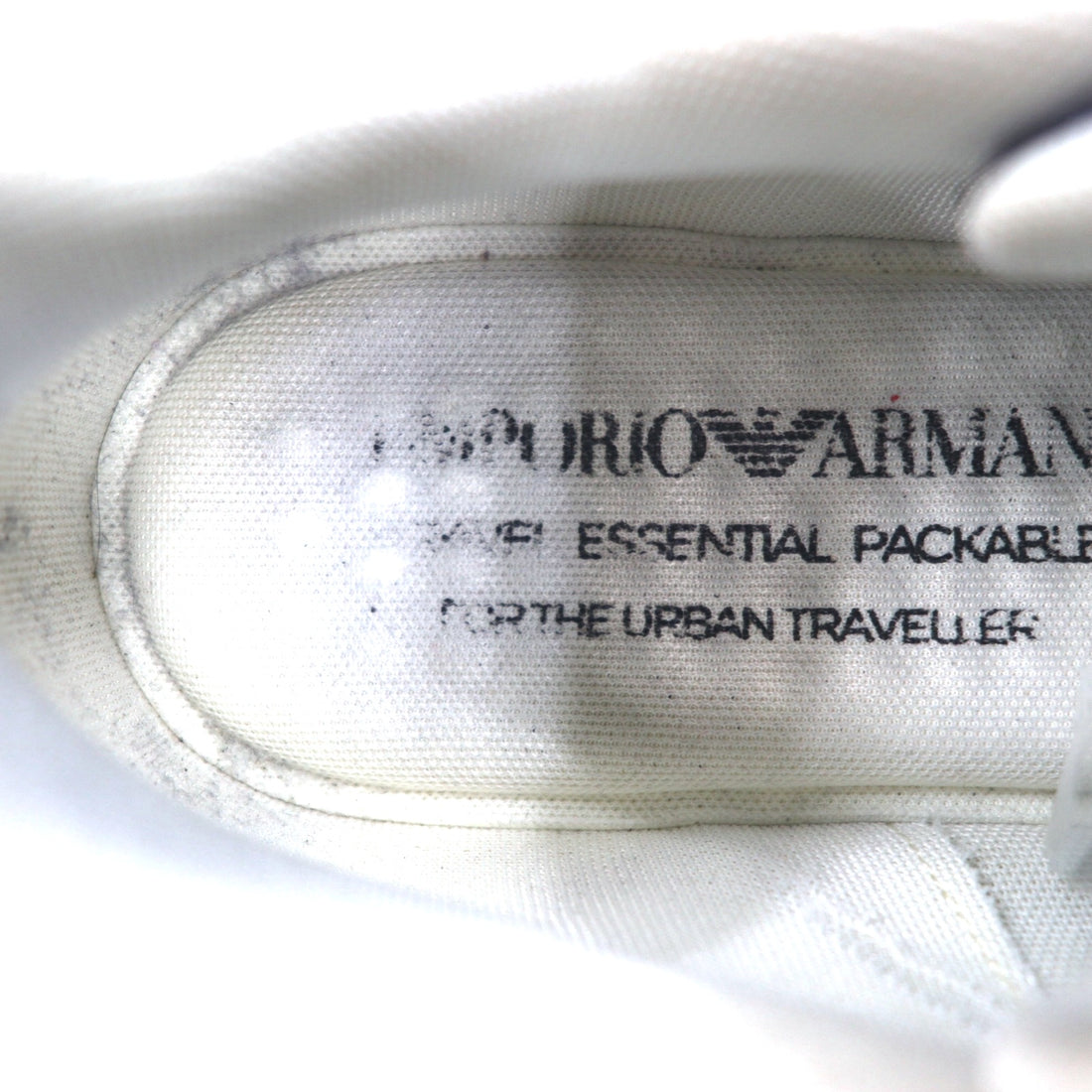 EMPORIO ARMANI スニーカー 26cm ブラック ナイロン レザー X4X647 XN945