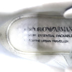 EMPORIO ARMANI スニーカー 26cm ブラック ナイロン レザー X4X647 XN945