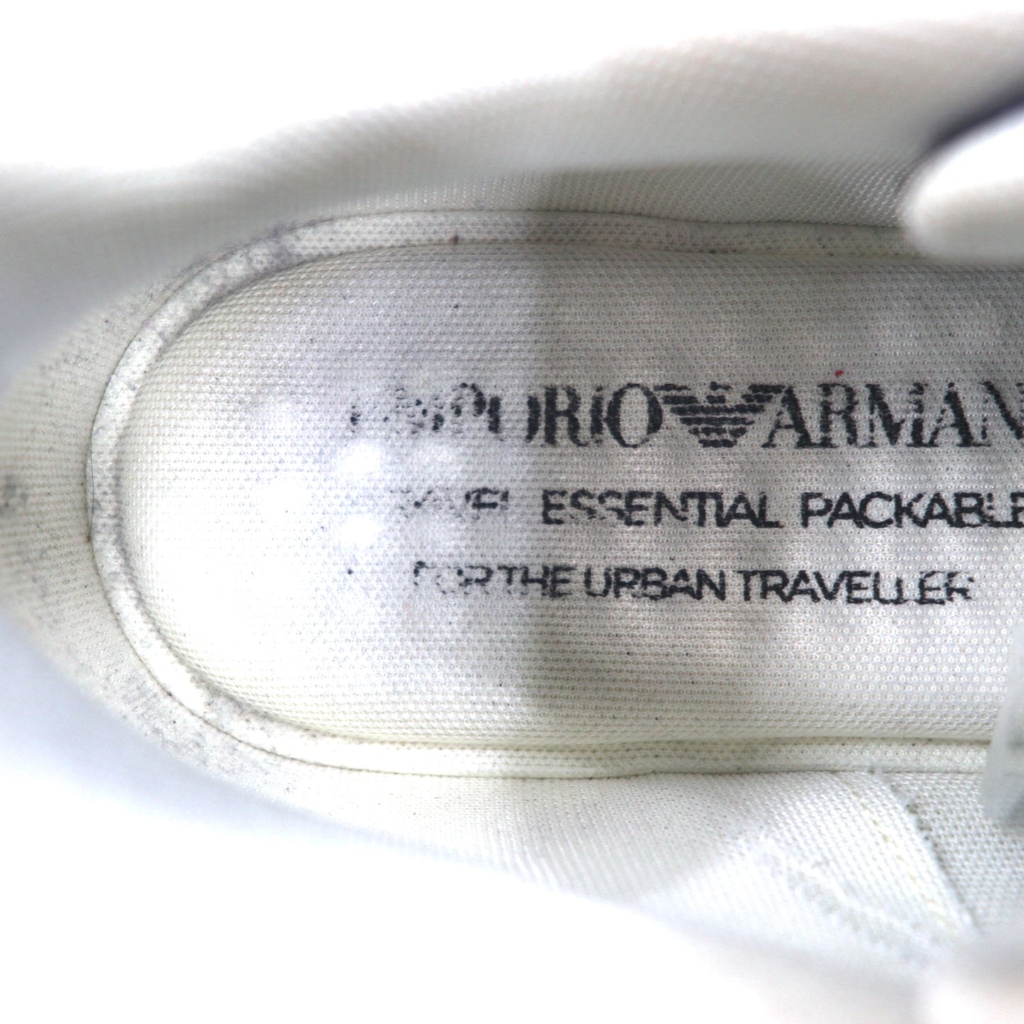 EMPORIO ARMANI スニーカー 26cm ブラック ナイロン レザー X4X647 XN945