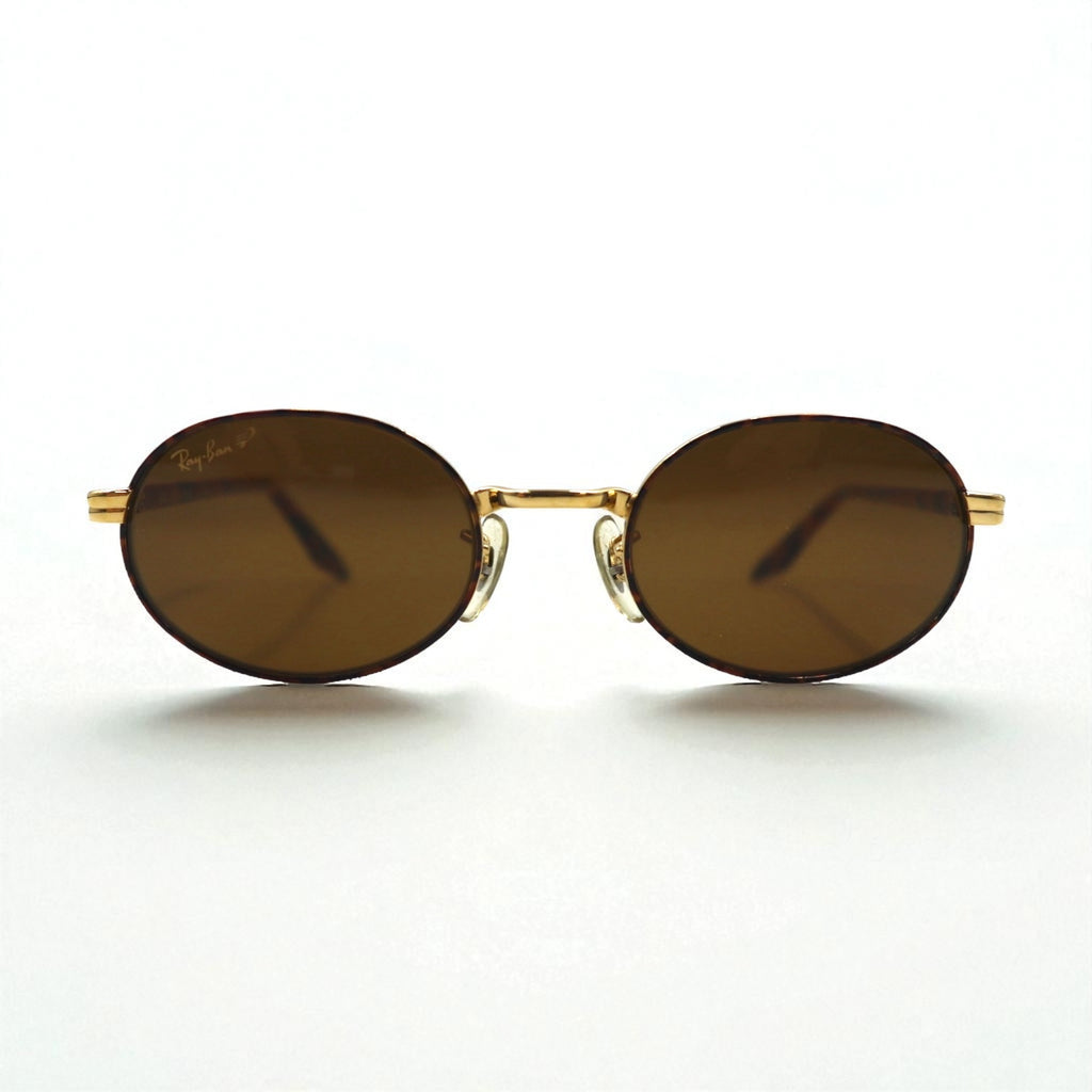 Ray-Ban ボシュロム社製 オーバル サングラス ベッコウ ブラウン W2895 B&L ヴィンテージ