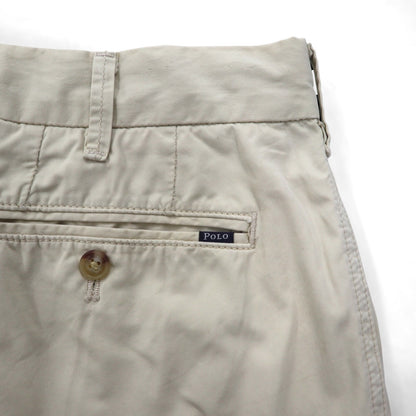 POLO RALPH LAUREN ポロチノ ショートパンツ ハーフパンツ M ベージュ コットン