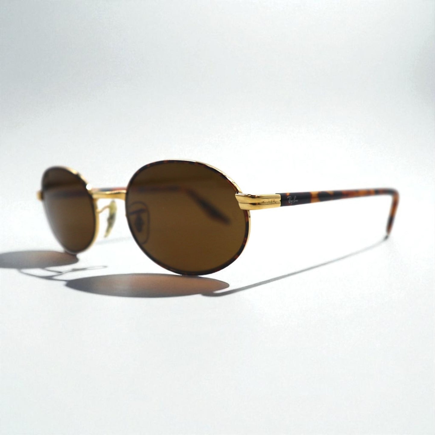 Ray-Ban ボシュロム社製 オーバル サングラス ベッコウ ブラウン W2895 B&L ヴィンテージ