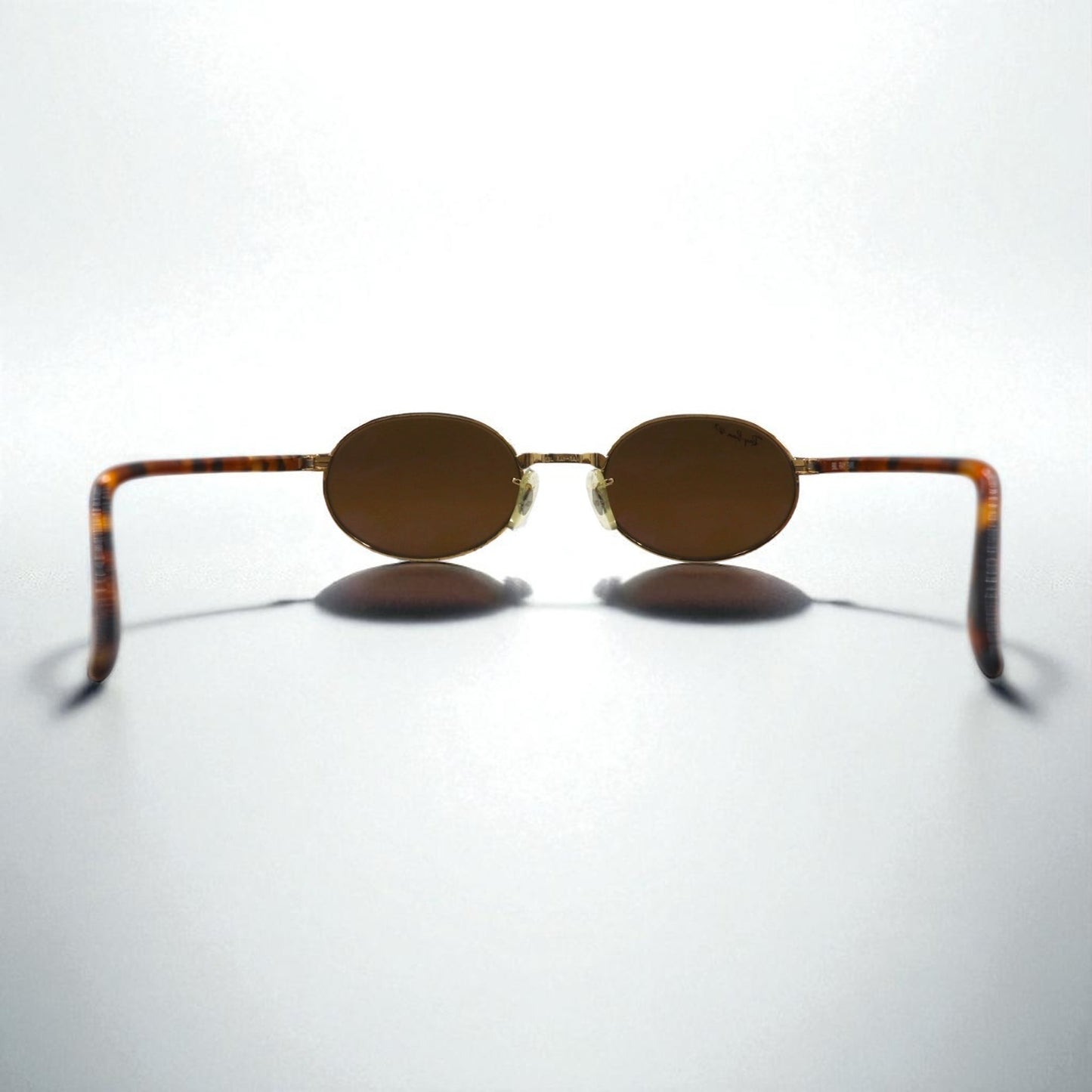 Ray-Ban ボシュロム社製 オーバル サングラス ベッコウ ブラウン W2895 B&L ヴィンテージ