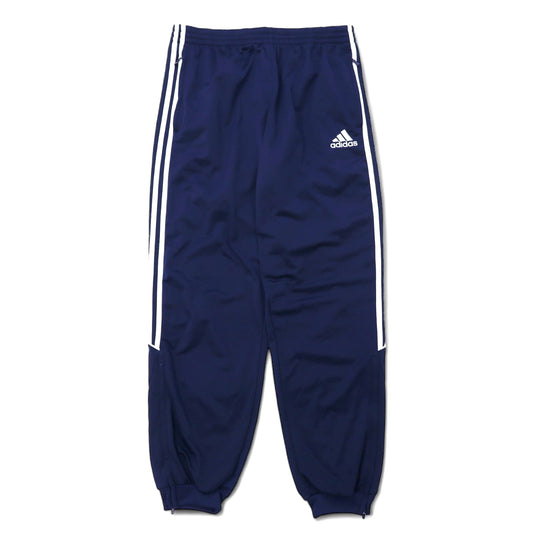 日本然リトテ-古着オンライン-adidas 3ストライプ トラックパンツ ジャージ XO ネイビー ポリエステル-adidas 3 Striped Track pants Jersey XO Navy Polyester